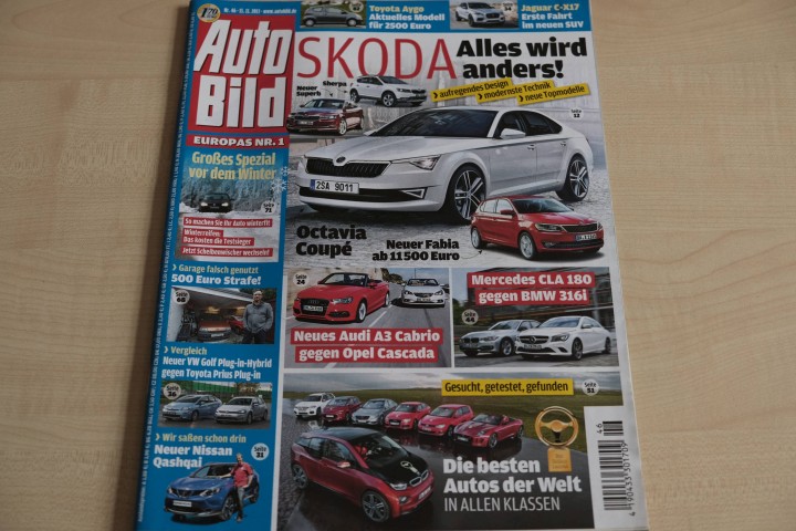 Deckblatt Auto Bild (46/2013)